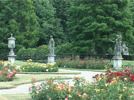 Isselburg : Wasserburg Anholt, Barockgärten, Wassergarten